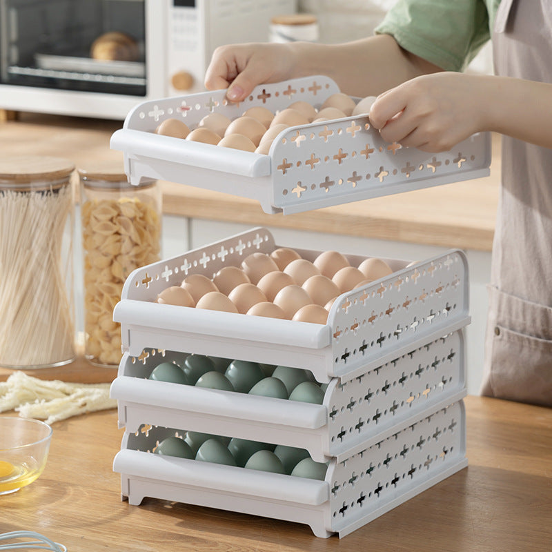 Egg Storage Refrigerator Rack – Spring Saga